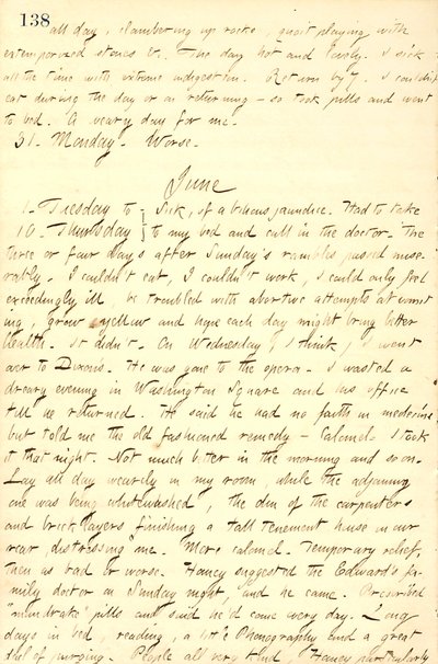 Dagboeken van Thomas Butler Gunn - Deel 9, pagina 159, 30 mei - 10 juni 1858 door Thomas Butler Gunn