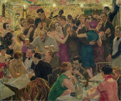 Nacht door Thomas Cantrell Dugdale