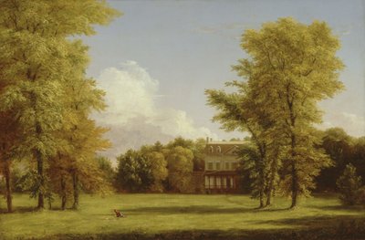 Het landhuis Van Rensselaer door Thomas Cole