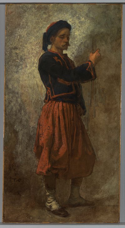 Een Zouaaf door Thomas Couture