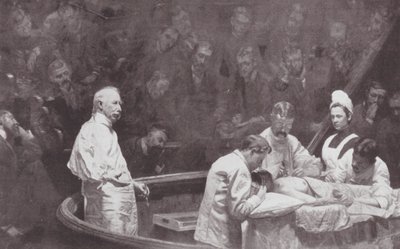 Philadelphia: Dr. D Hayes Agnew, aan het einde van een kliniek door Thomas Cowperthwait (after) Eakins