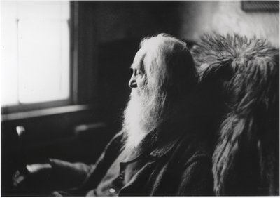Walt Whitman in Camden, N.J., ca. 1891 (zilverdruk op papier) door Thomas Cowperthwait Eakins