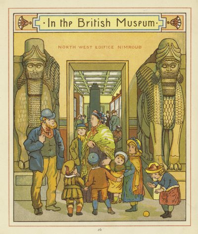 In het British Museum door Thomas Crane