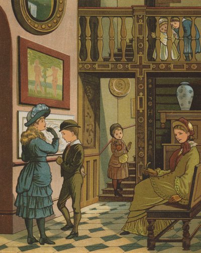 Parijs: trap van Hendrik II in het Musée de Cluny door Thomas Crane