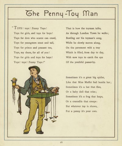De Penny-Toy Man door Thomas Crane