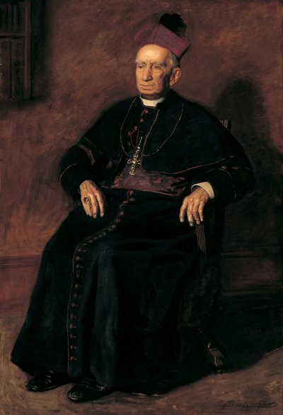 Aartsbisschop William Henry Elder door Thomas Eakins