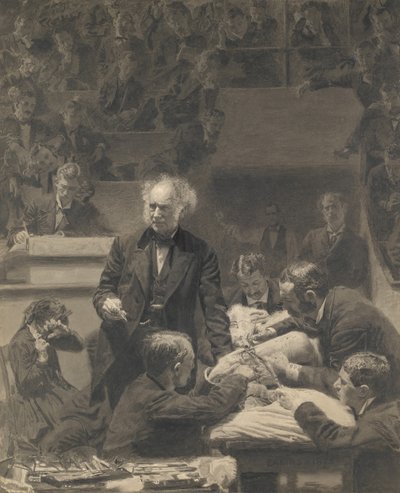 Gross Clinic, 1875-76 door Thomas Eakins