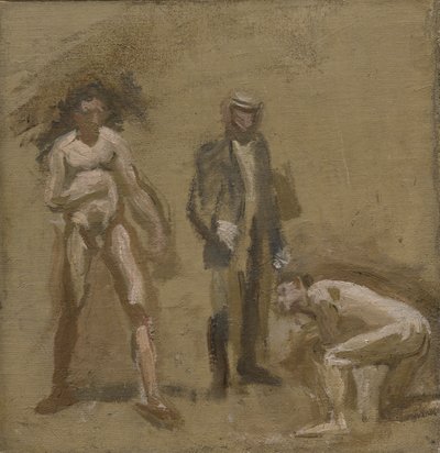 De telling, studie door Thomas Eakins