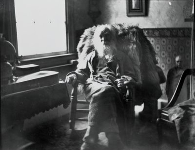 Walt Whitman in Camden, N.J., ca. 1891 door Thomas Eakins