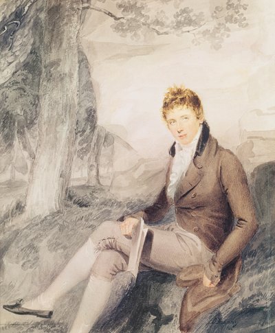 Portret van Henry John Temple, 3e Burggraaf Palmerston door Thomas Frank Heaphy