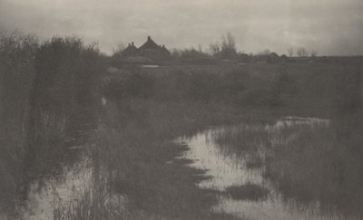 De rand van het moeras,1886 (foto) door Thomas Frederick Goodall