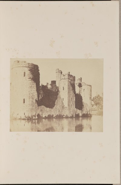 Bodiam Castle, Sussex, vanuit het zuidoosten door Thomas G. Mackinlay