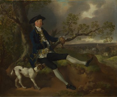 John Plampin door Thomas Gainsborough