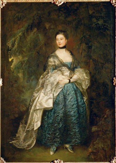 Lady Alston, Gertrude Durnford ... door Thomas Gainsborough