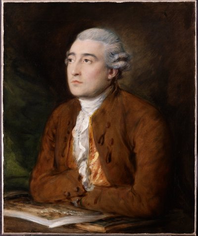 Philippe Jacques de Loutherbourg door Thomas Gainsborough