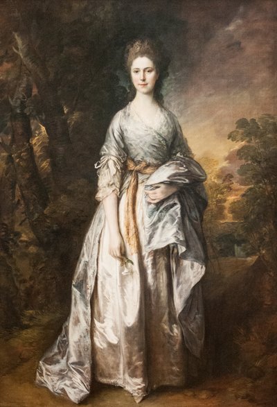 Portret van Maria, Lady Eardley door Thomas Gainsborough
