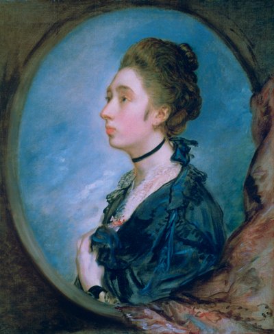De dochter van de kunstenaar Margaret, ca. 1772 door Thomas Gainsborough