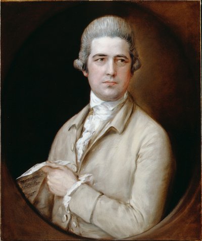 Thomas Linley de oudere door Thomas Gainsborough