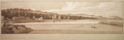 Een selectie van twintig van de meest pittoreske uitzichten in Parijs: Uitzicht op St. Cloud door Thomas Girtin