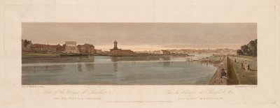 Een selectie van twintig van de meest pittoreske uitzichten in Parijs: Uitzicht op het dorp Chaillot, 1803 door Thomas Girtin