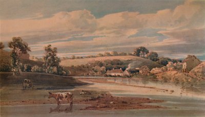 Beddgelert, 1800, 1935 door Thomas Girtin