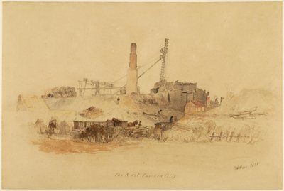 De A Pit, Fawden Colliery door Thomas H. Hair