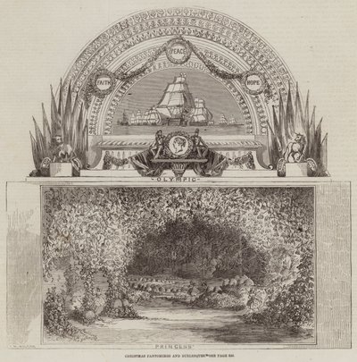 Kerstpantomimes en burlesques door Thomas Harrington Wilson
