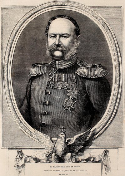 Zijne Majesteit de Koning van Pruisen, gisteren (vrijdag) gekroond in Konigsberg door Thomas Harrington Wilson