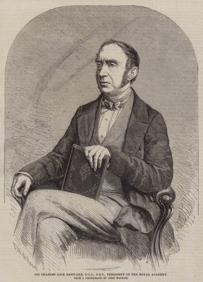 Sir Charles Lock Eastlake, DCL, FRS, President van de Koninklijke Academie door Thomas Harrington Wilson