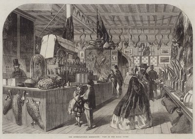 De Internationale Tentoonstelling, Uitzicht in de Natal Court door Thomas Harrington Wilson