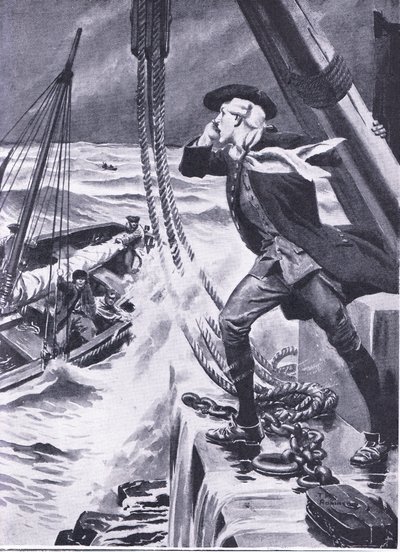 Om een pad naar de zee te verlichten: Smeaton, illustratie uit