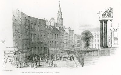 Noordzijde van de St. Paul