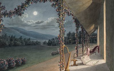 Rheola, Scène vanuit de Tekenkamer door Thomas Hornor