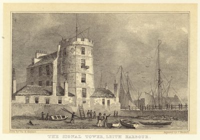 De Signaaltoren, Leith Haven door Thomas Hosmer (after) Shepherd
