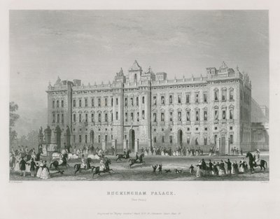 Buckingham Palace door Thomas Hosmer Shepherd