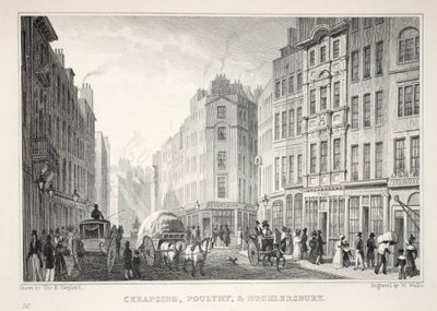 Cheapside, Poultry en Bucklersbury, uit 