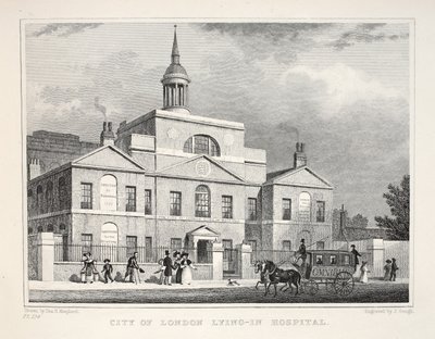 City of London Lying in Hospital, uit 