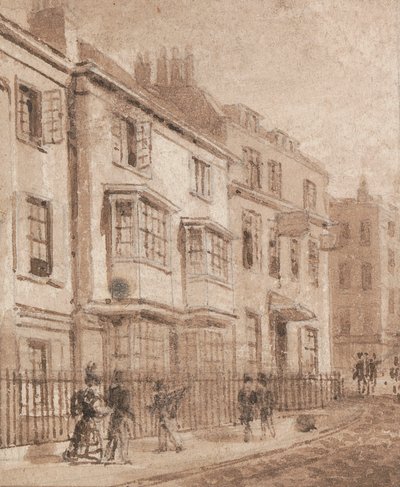 Clerkenwell Close door Thomas Hosmer Shepherd