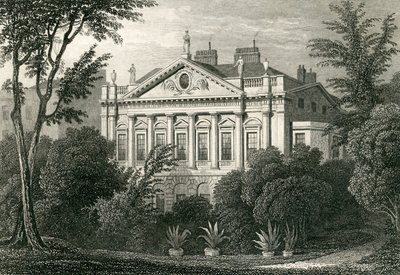 Huis van Graaf Spencer, Green Park, 1829 door Thomas Hosmer Shepherd