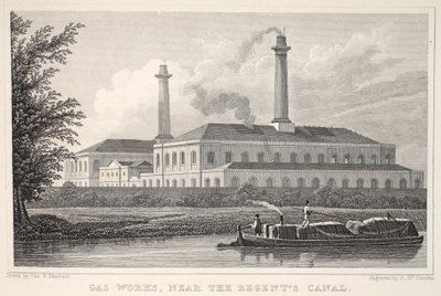 Gasfabrieken, nabij het Regents Canal, uit 