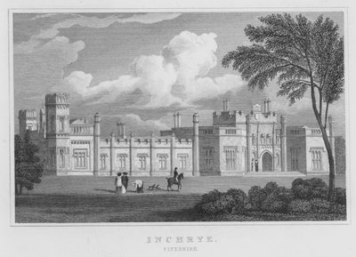 Inchrye, Fifeshire door Thomas Hosmer Shepherd