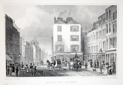 Middle Row, Holborn, uit 