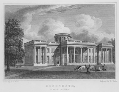 Roseneath, Dumbartonshire door Thomas Hosmer Shepherd
