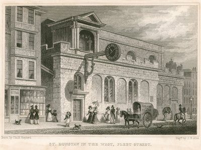 St. Dunstan in het Westen door Thomas Hosmer Shepherd