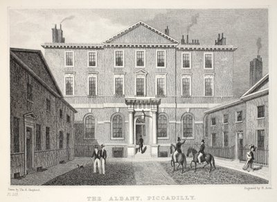 The Albany, Piccadilly, uit 