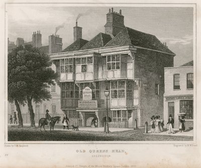 Het Oude Koninginnenhoofd, Islington door Thomas Hosmer Shepherd
