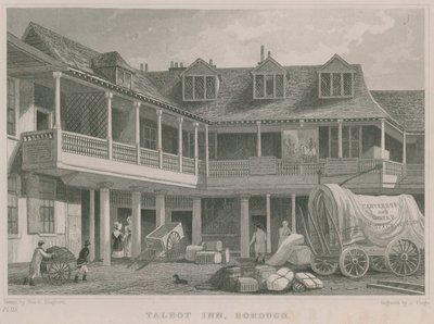 De Tabard Inn, Southwark door Thomas Hosmer Shepherd