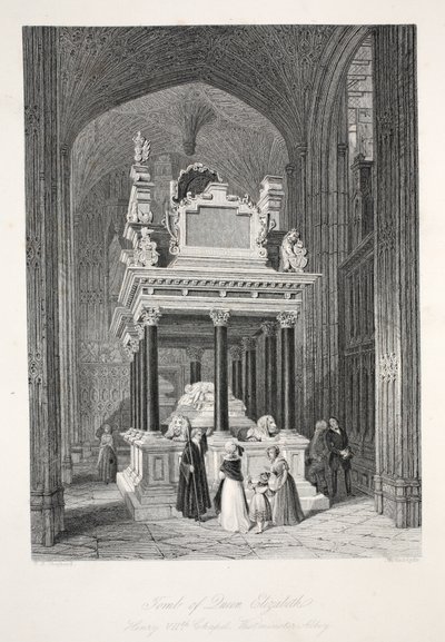 Graf van Koningin Elizabeth I, uit 