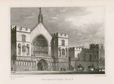 Westminster Hall door Thomas Hosmer Shepherd
