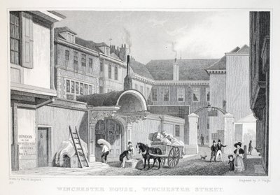 Winchester House, Winchester Street, uit 